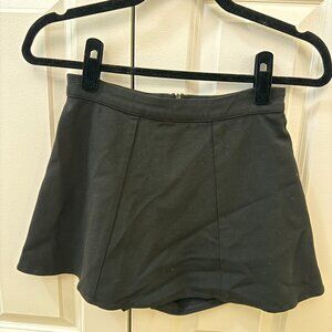 Reformation Liene Black Skort Size XS Mini Skort